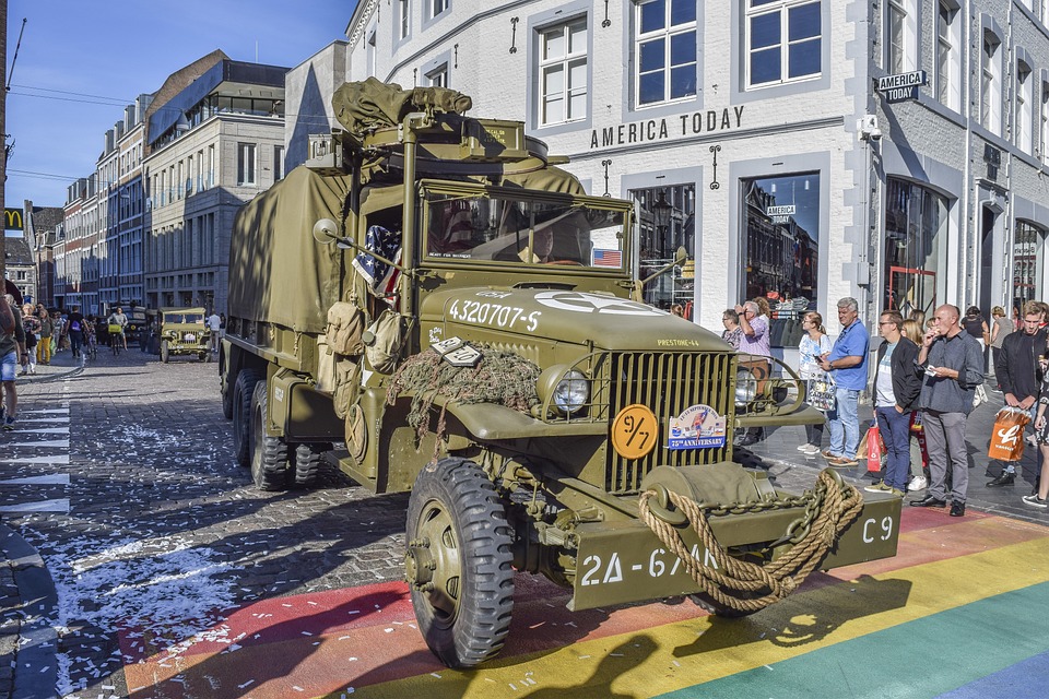 vojenské auto